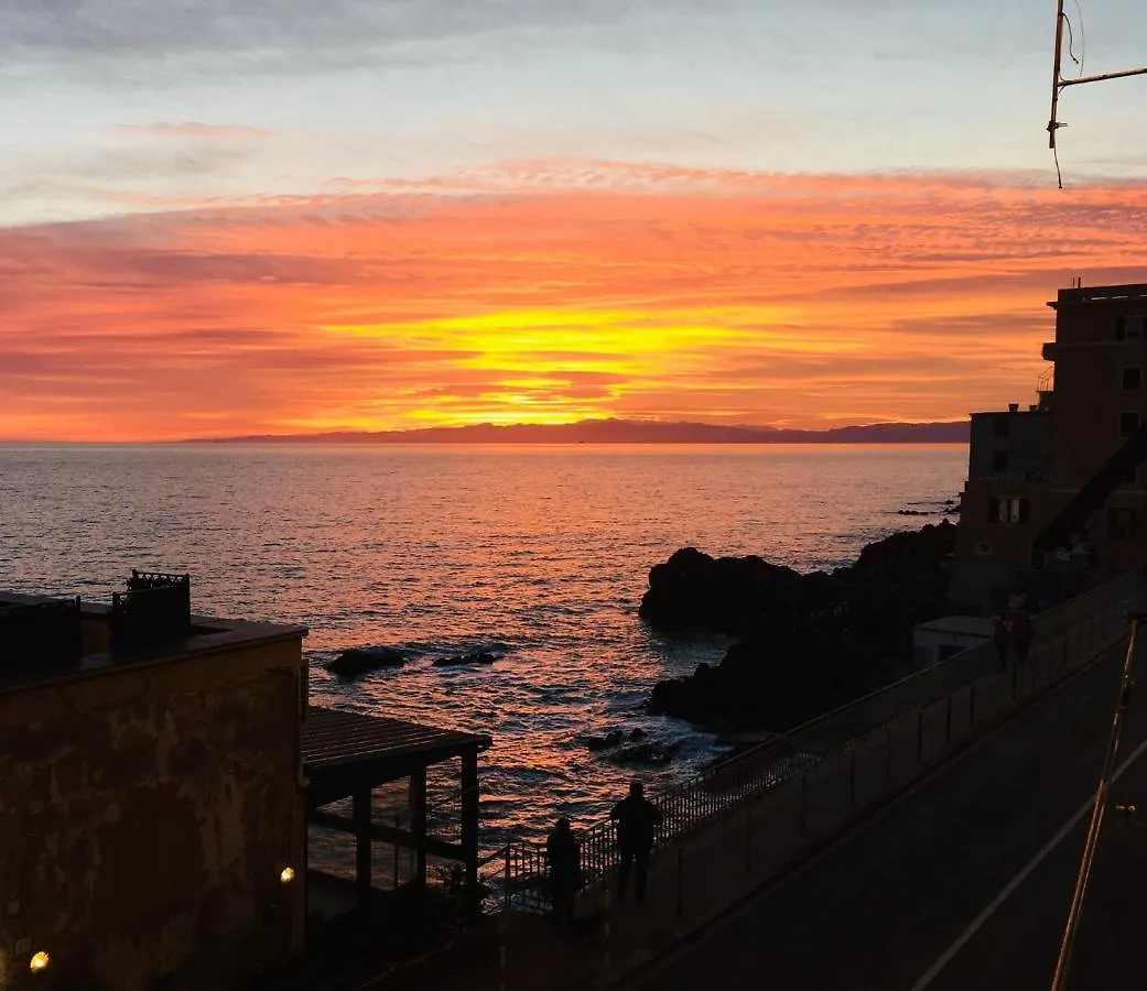 Romantic Sea View Flat In Genova Italy